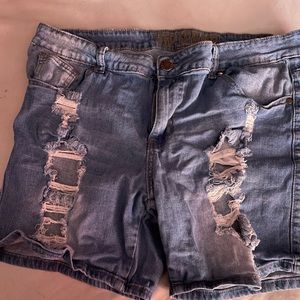 Jean shorts